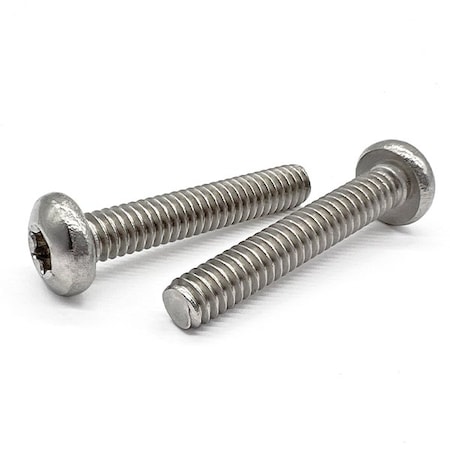 Boltsandnuts.Com M6-1.00 x 12 mm Torx Pan Machine Screw, Plain 18-8 Stainless Steel, 200 PK M6C12SDPHMSA2-200